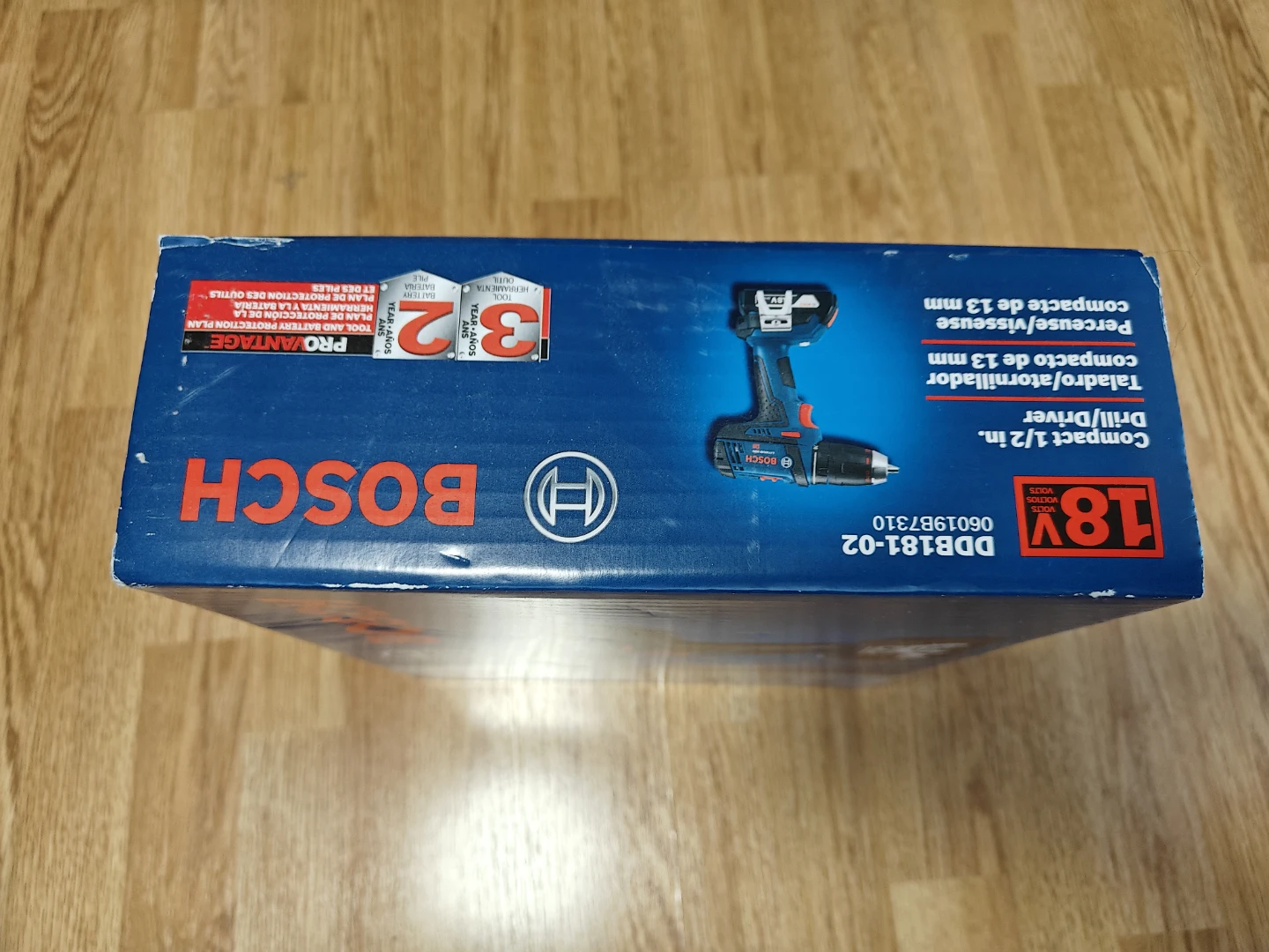 Bosch 18V Compact 1/2 in. Drill/Driver DDB181-02 - photo 3