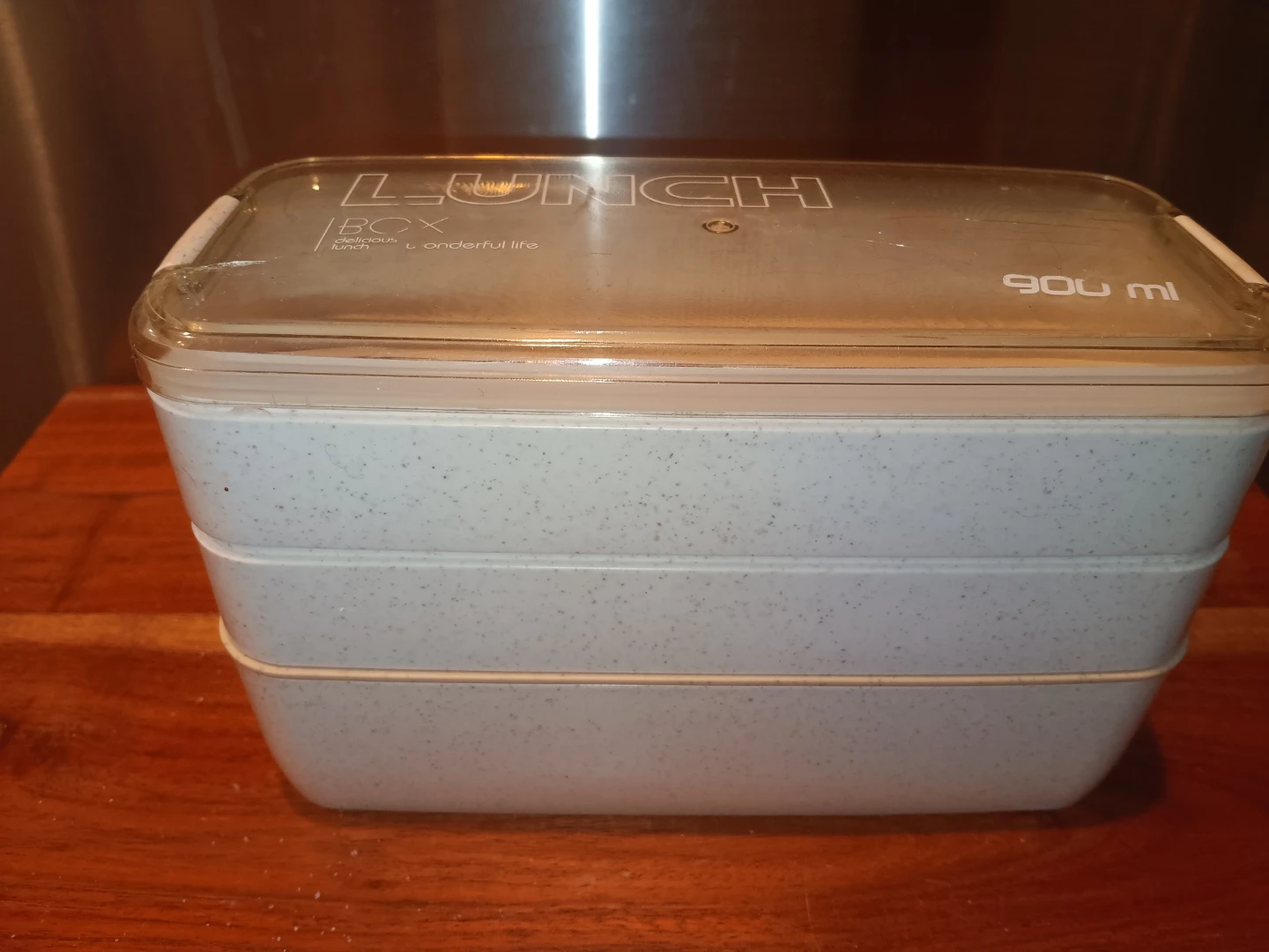 3-Tier Stackable Lunch Box - 900ml - photo 2