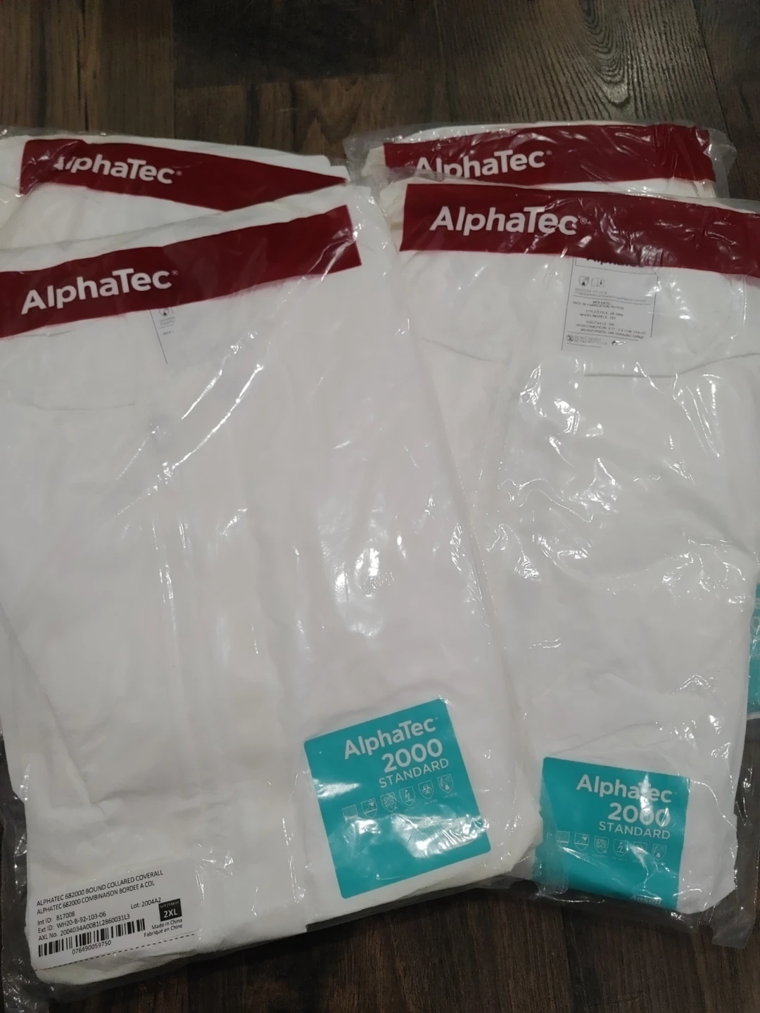 🧡BRAND NEW FOUR ALPHATEC COVERALLS FOR PAINTING MENS SIZE 2XL