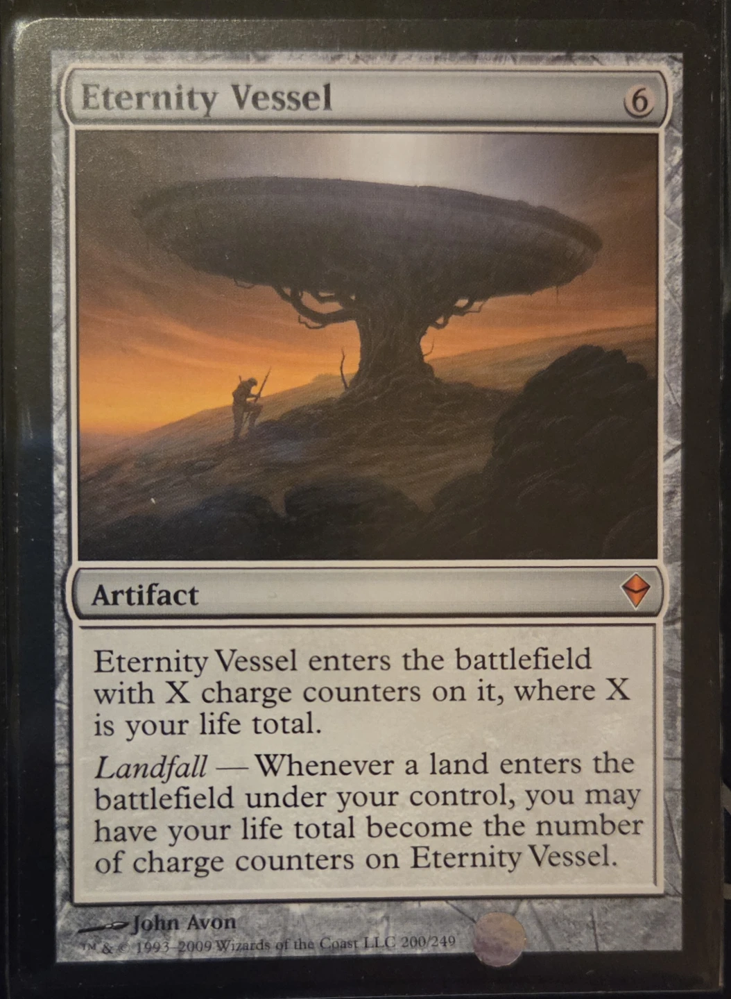 Eternity Vessel Magic the Gathering Card
