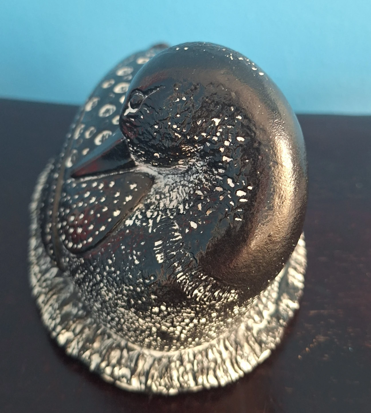 Vintage Large 1972  Aardik loon figurine - photo 4