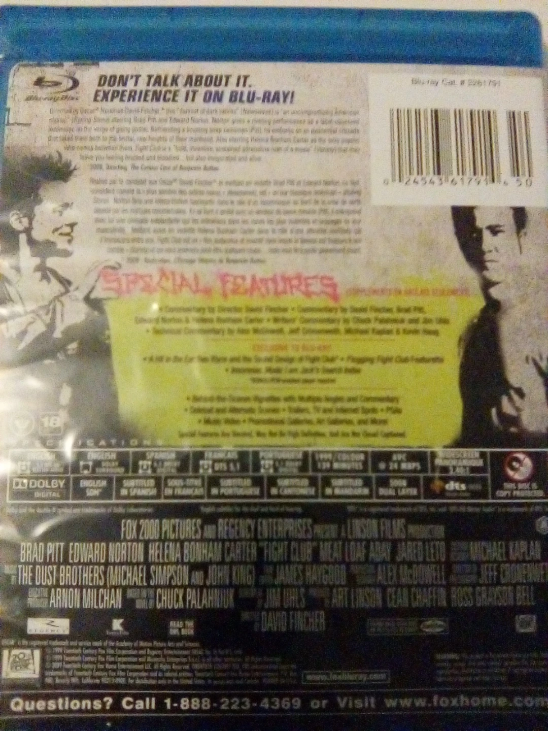 Fight Club 10th Anniversary Edition Blu-ray - photo 2