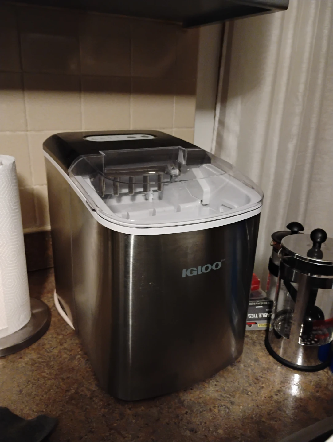 Igloo Stainless Steel Portable Ice Maker