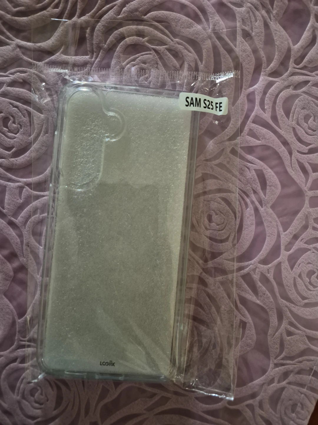 Logiix Clear Phone Case for Samsung S25 FE