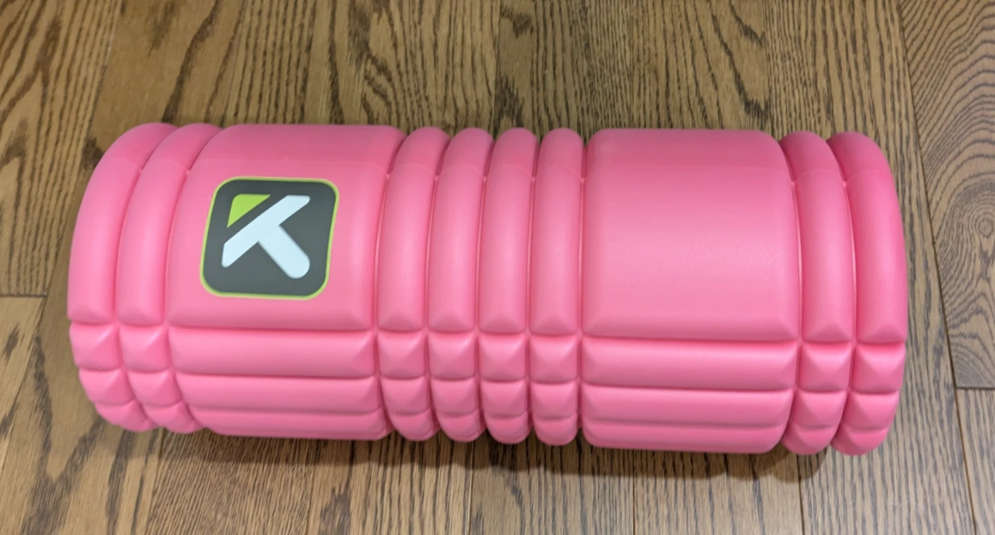 Brand New Trigger Point GRID Foam Roller + BONUS Pilates ball