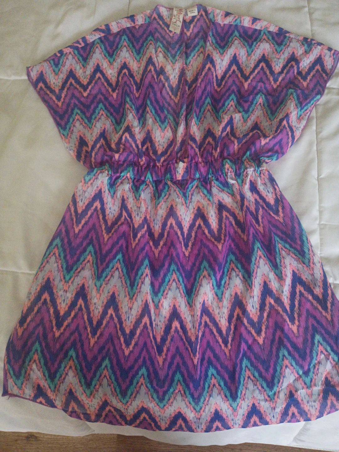 Women' Kaftan Swim Cover-Up Dress