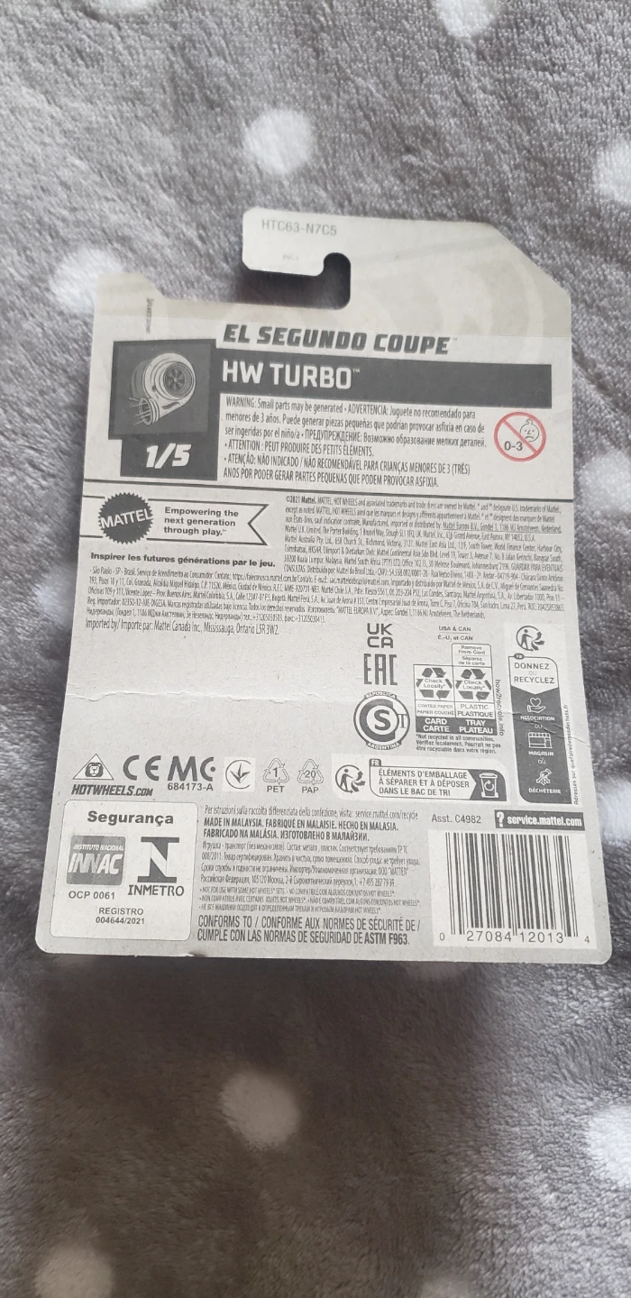 Hot Wheels El Segundo Coupe HW Turbo - photo 2