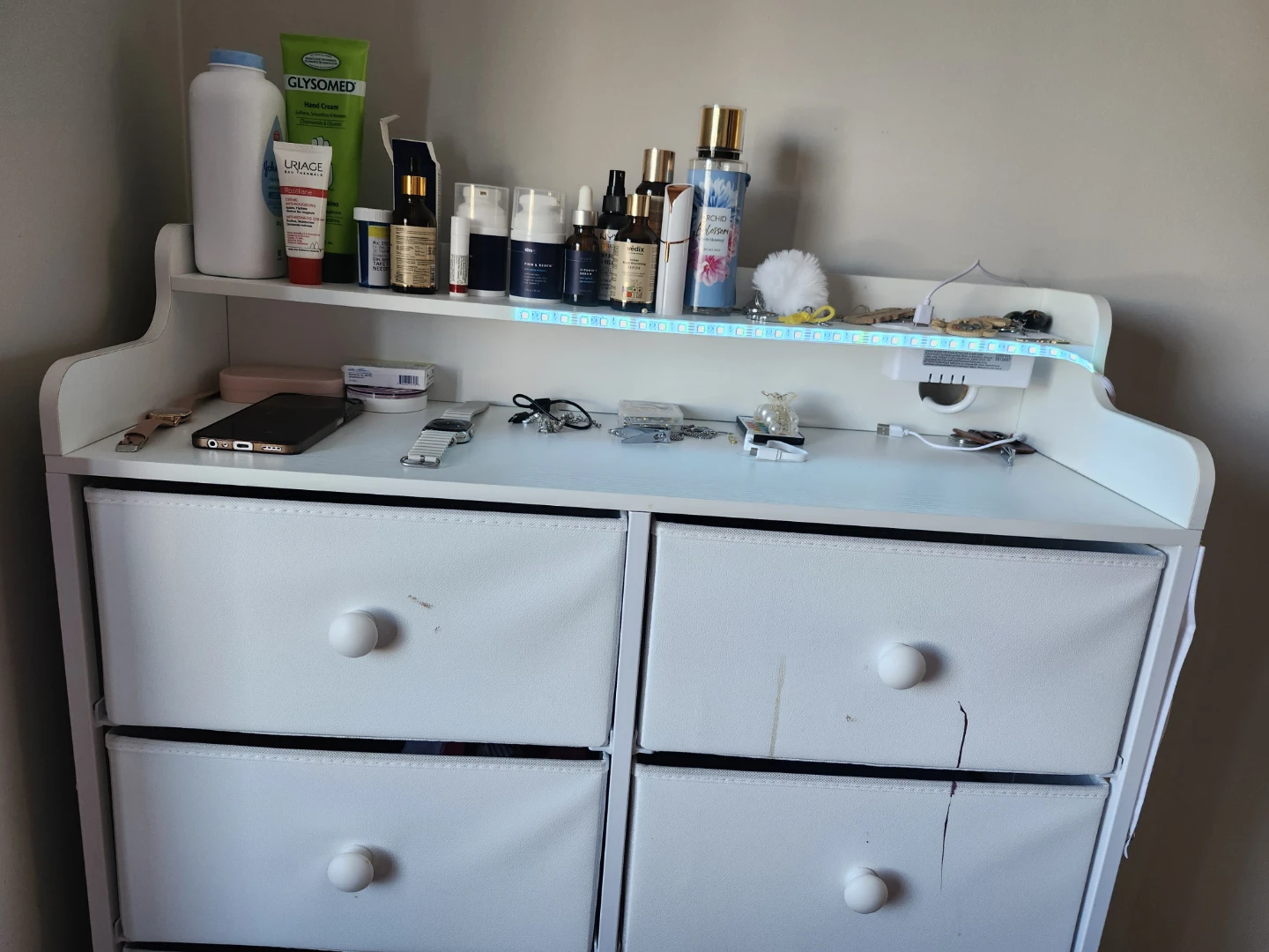 White 12-Drawer Storage Chest - photo 4