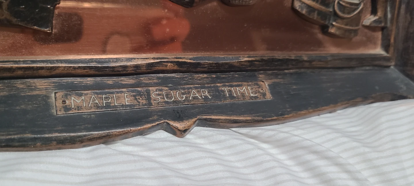 Copper Art Relief Wall Decor - Maple Sugar Time & Travelers Rest - photo 4