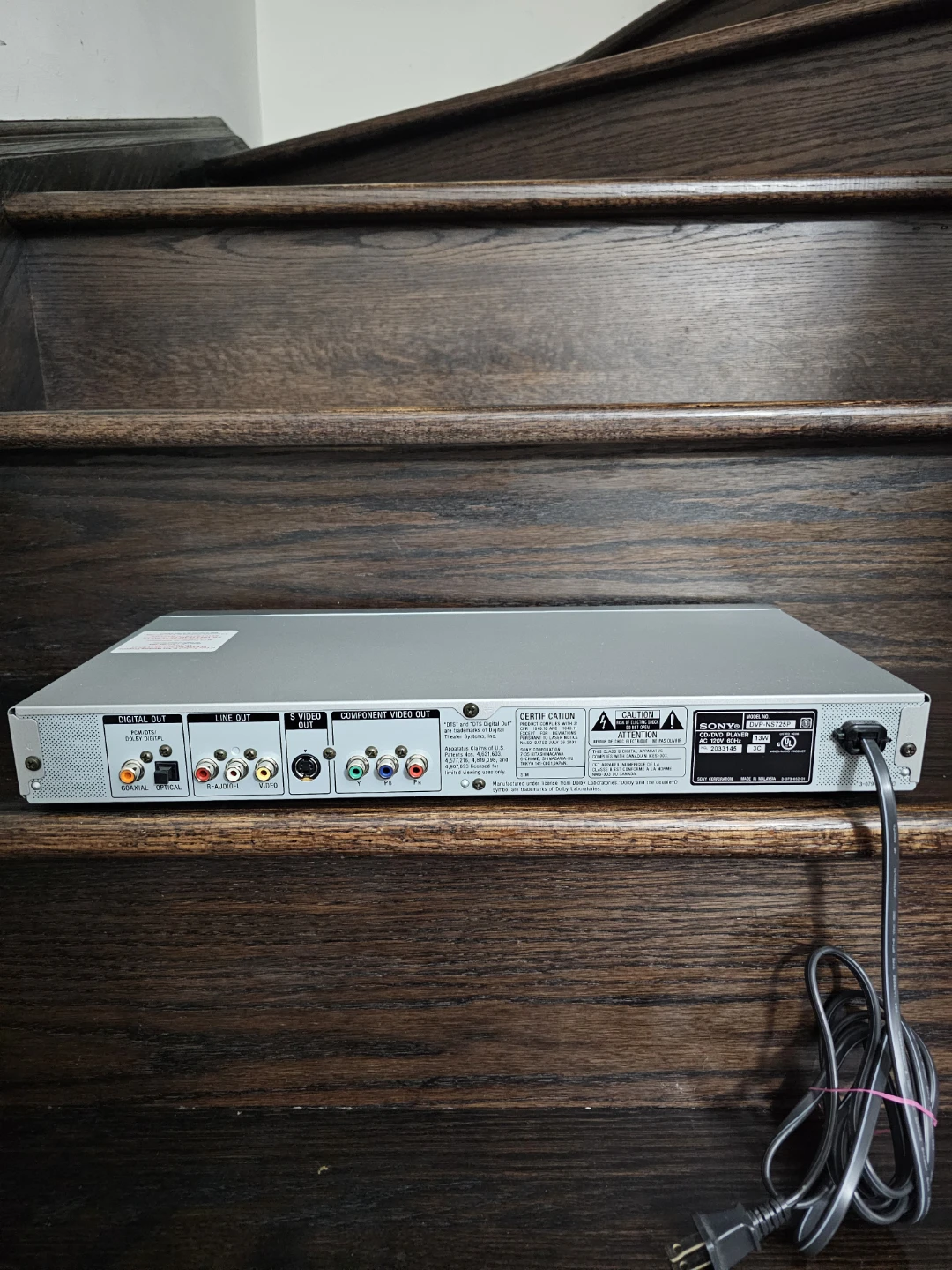 Sony DVP-NS725P CD/DVD Player - photo 5