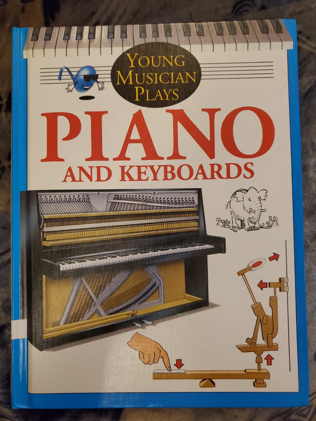 Young Musician Plays Piano and Keyboards Book