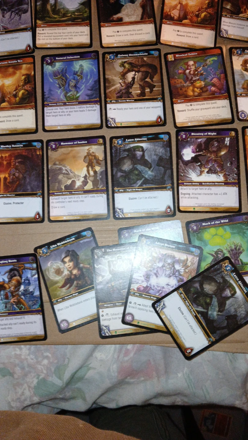 World of Warcraft TCG Cards Lot - photo 3