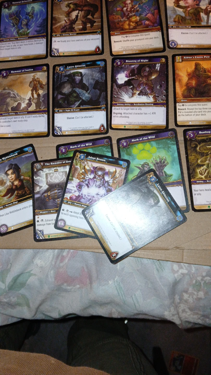 World of Warcraft TCG Cards Lot - photo 4