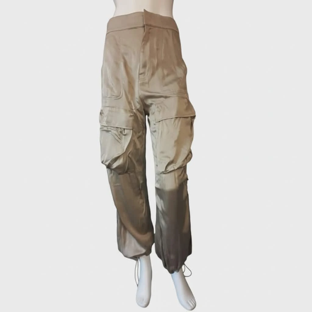 ZARA Limited Edition Satin Cargo Pants 🏆