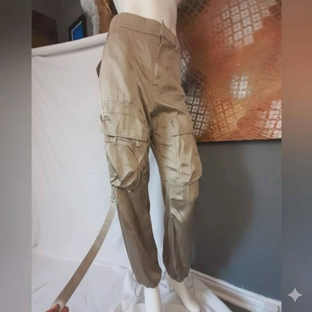 ZARA Limited Edition Satin Cargo Pants 🏆 - photo 4