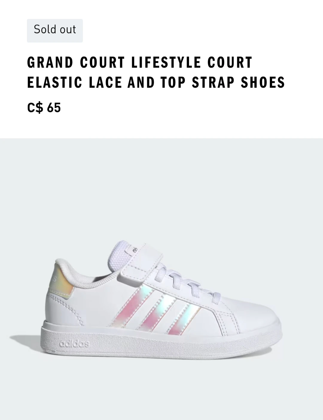 Adidas Toddler Shoes Size 5 - photo 4