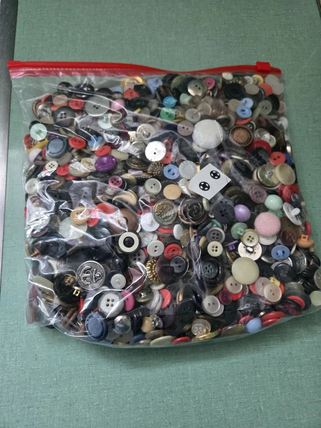 Large Bag of Assorted Buttons