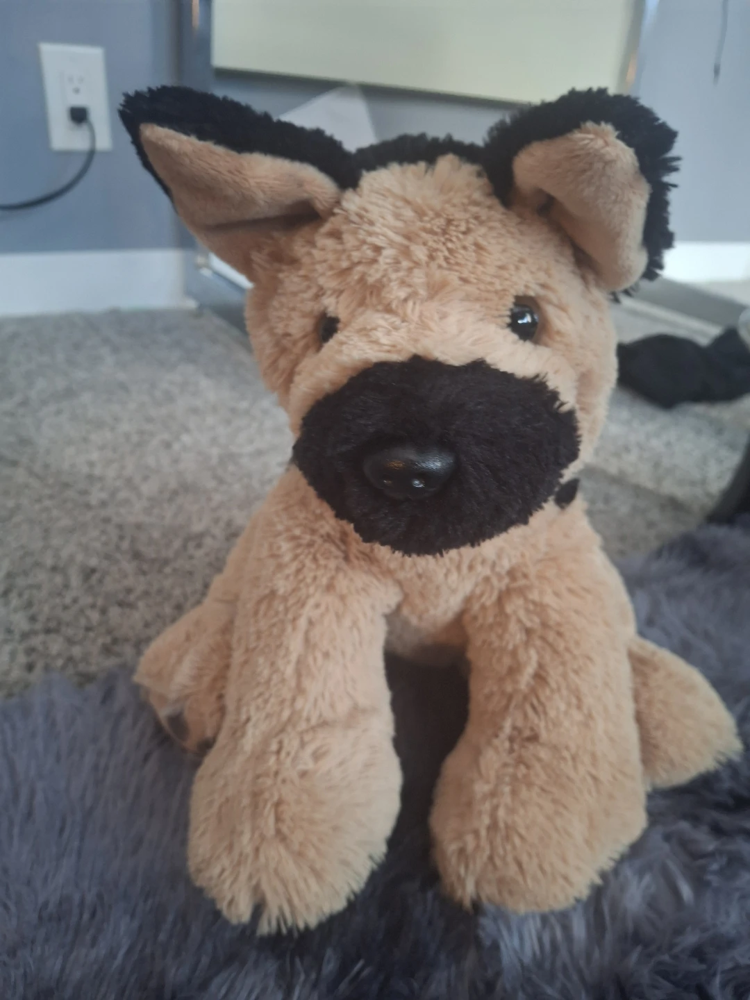 Plush German Shepherd Dog Toy