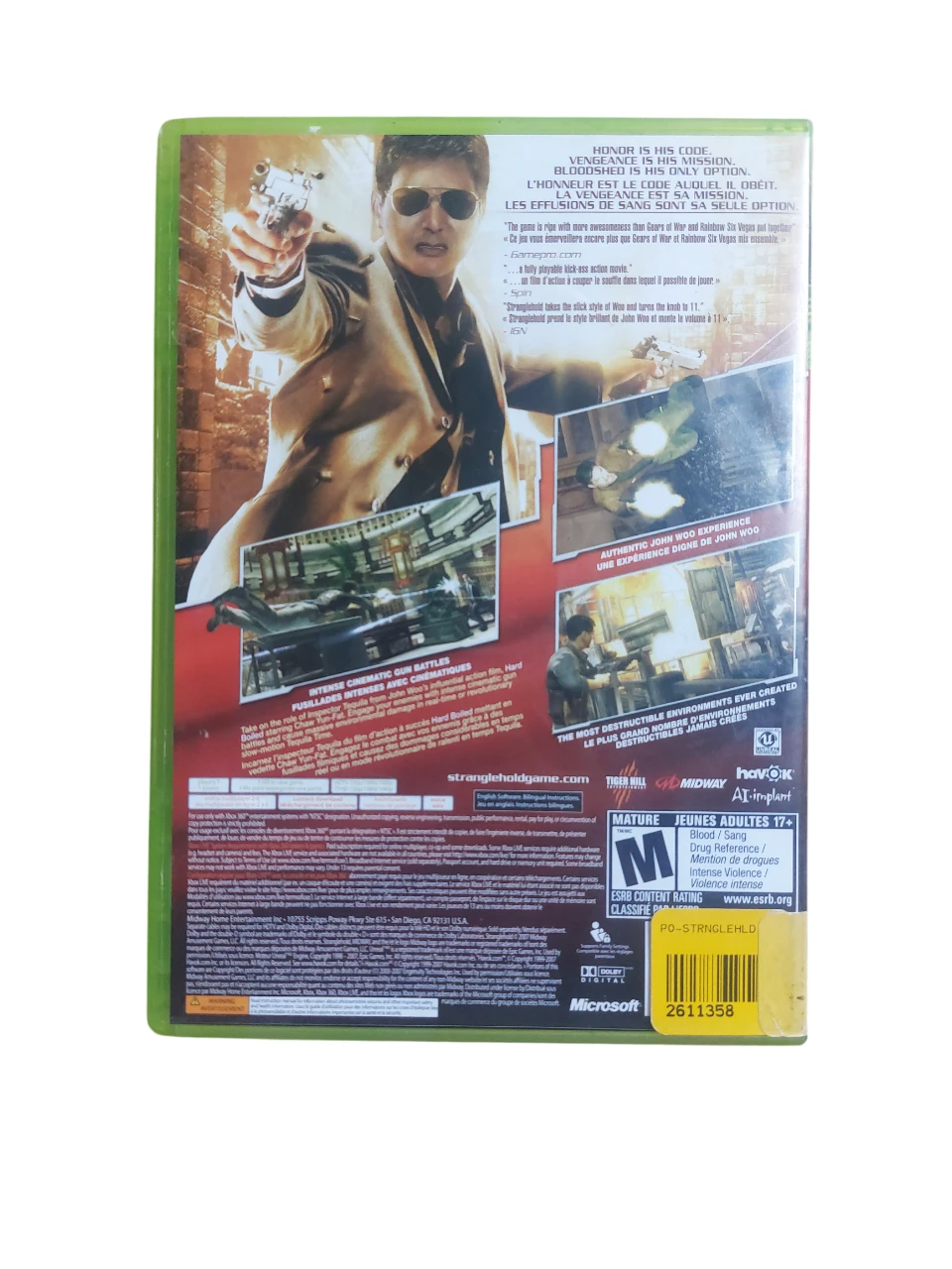 John Woo Presents Stranglehold Xbox 360 Game - photo 2