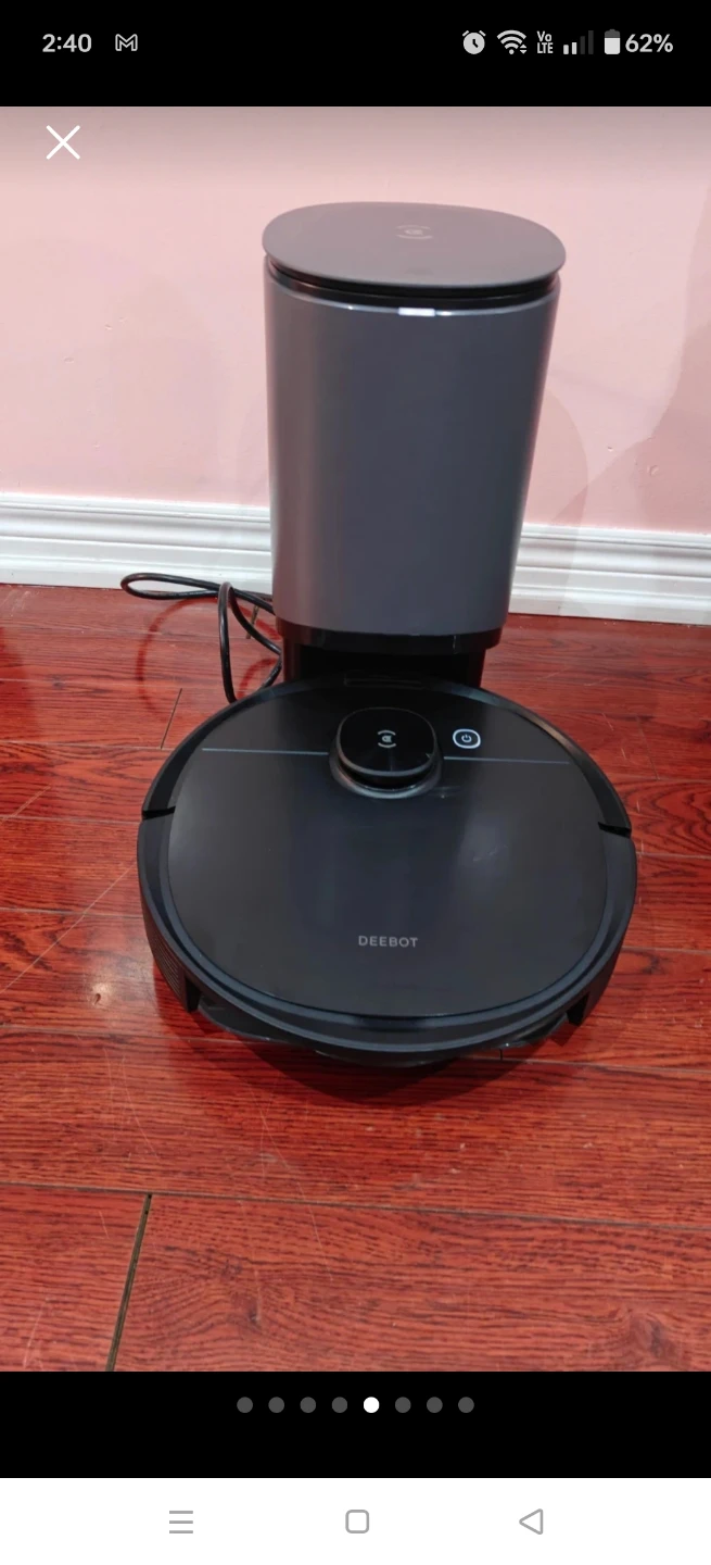 Robotic vacuum cleaner debot N8+with moping & Auto empty station - photo 2