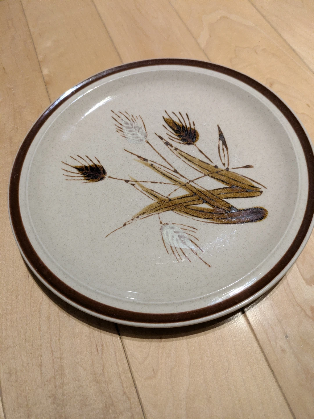 Stoneware Plate made in Japan - photo 3