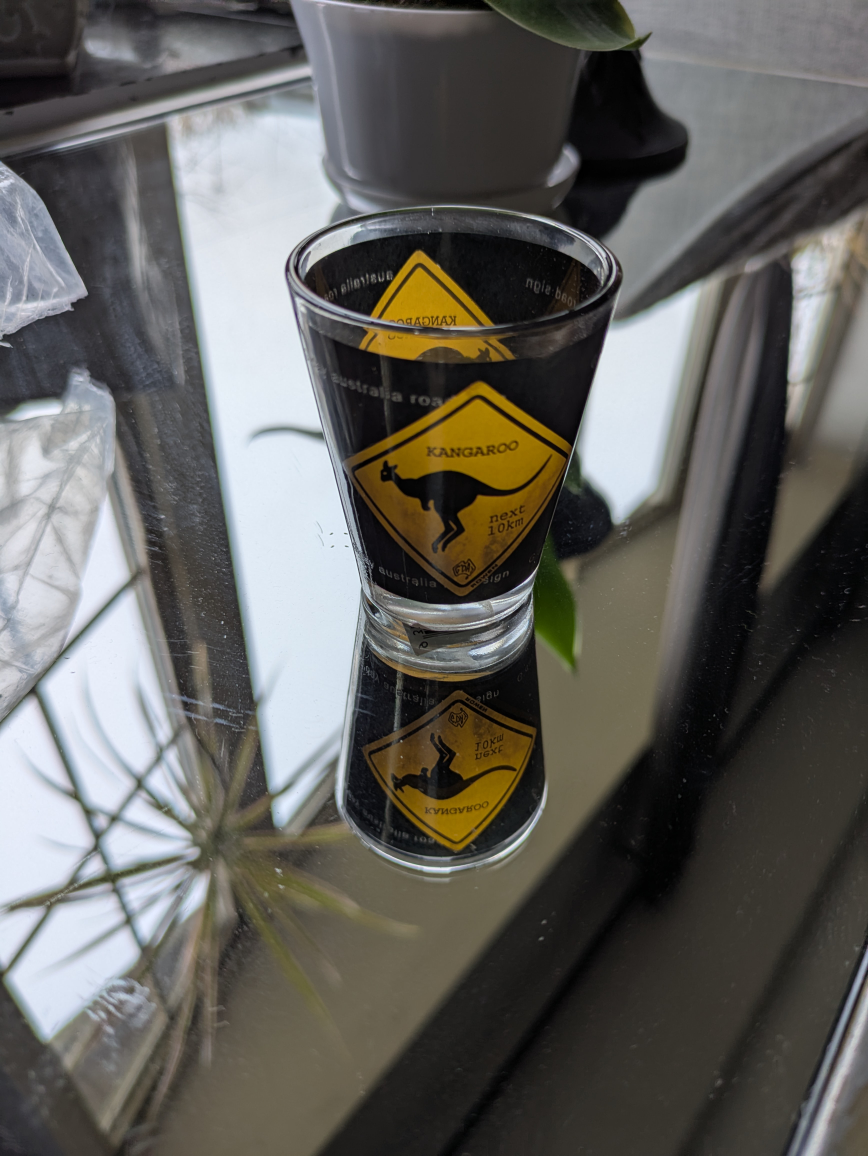 BRAND NEW Australia souvenir 2 oz shot glasses x 3