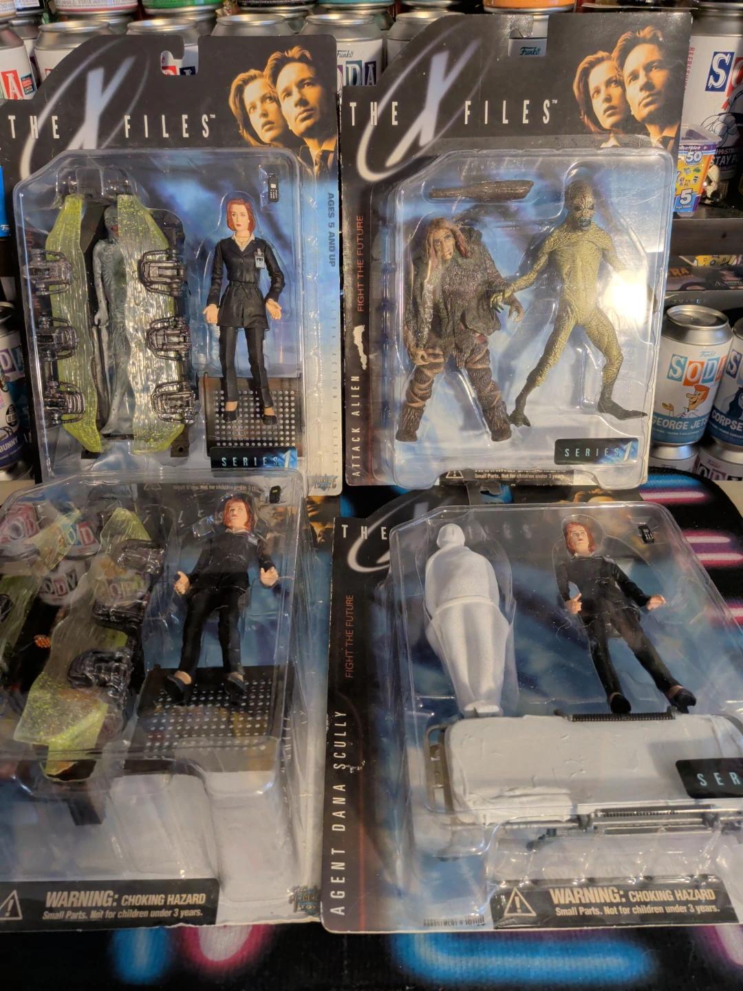 The X-Files Action Figures Lot