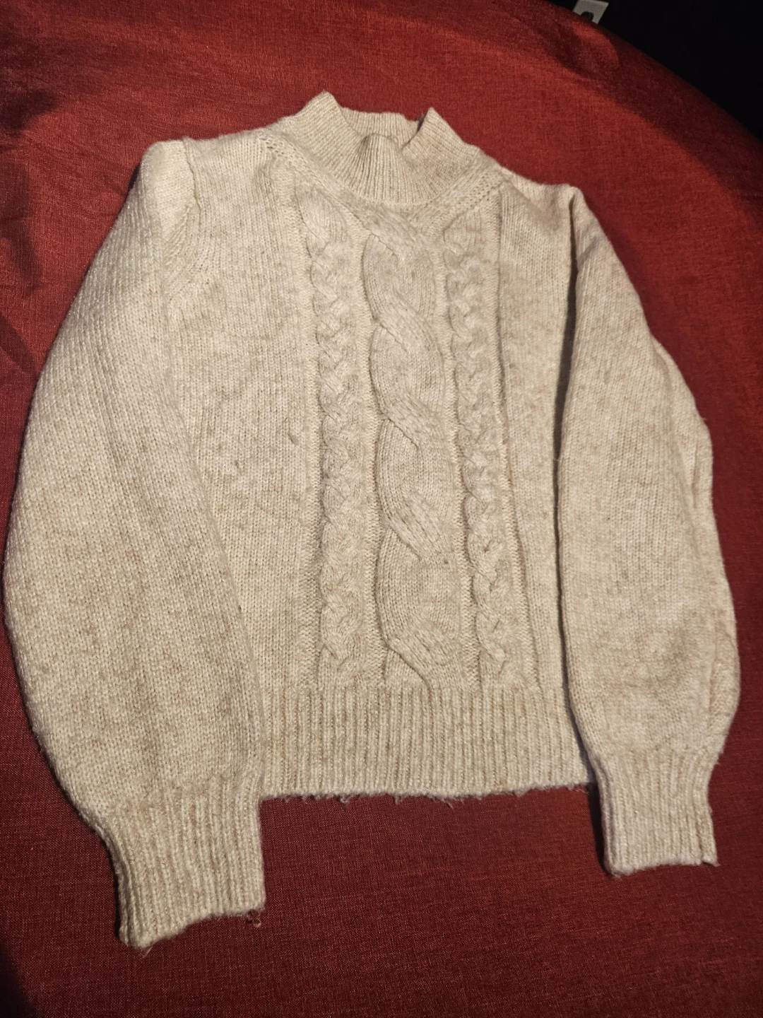 🥕Banana Republic Cable Knit Sweater - Size M