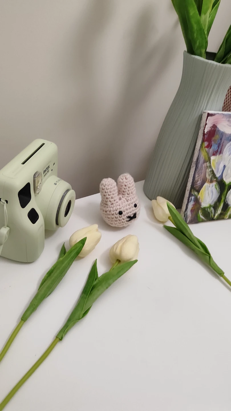 Hand Crocheted Miffy Bunny Amigurumi