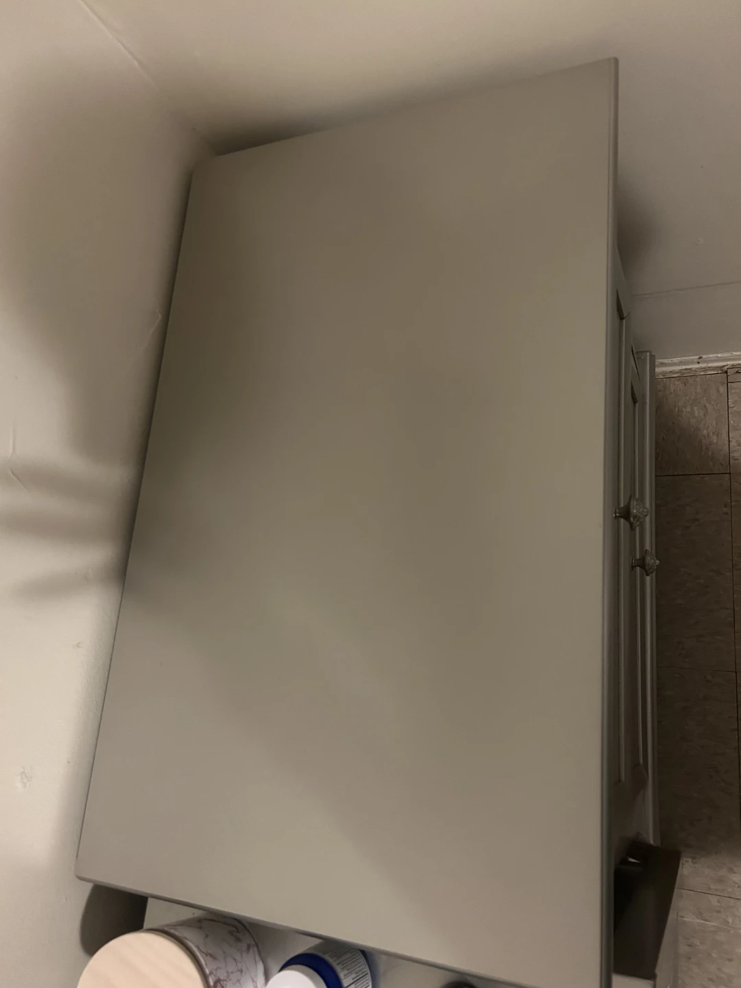 Silver 2-Drawer Nightstand - photo 2