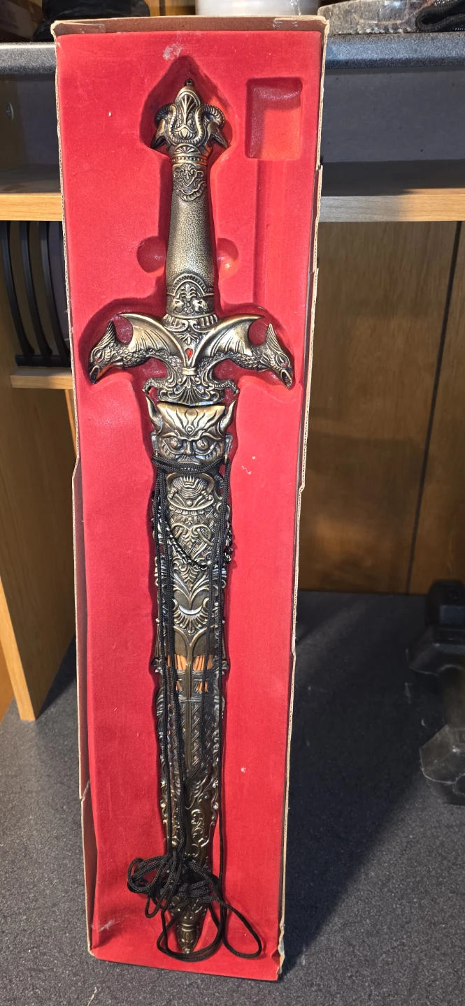 Decorative Sword with Ornate Scabbard - photo 5