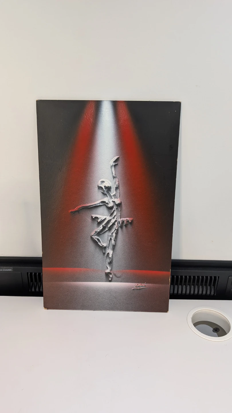 3D Wall Art Sculpture - Ballerina