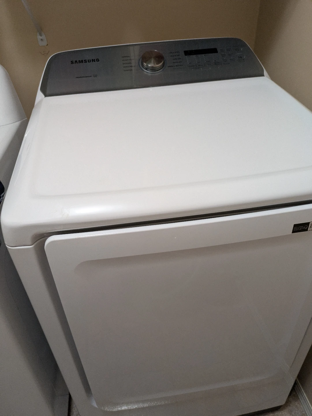 Samsung White Electric Dryer