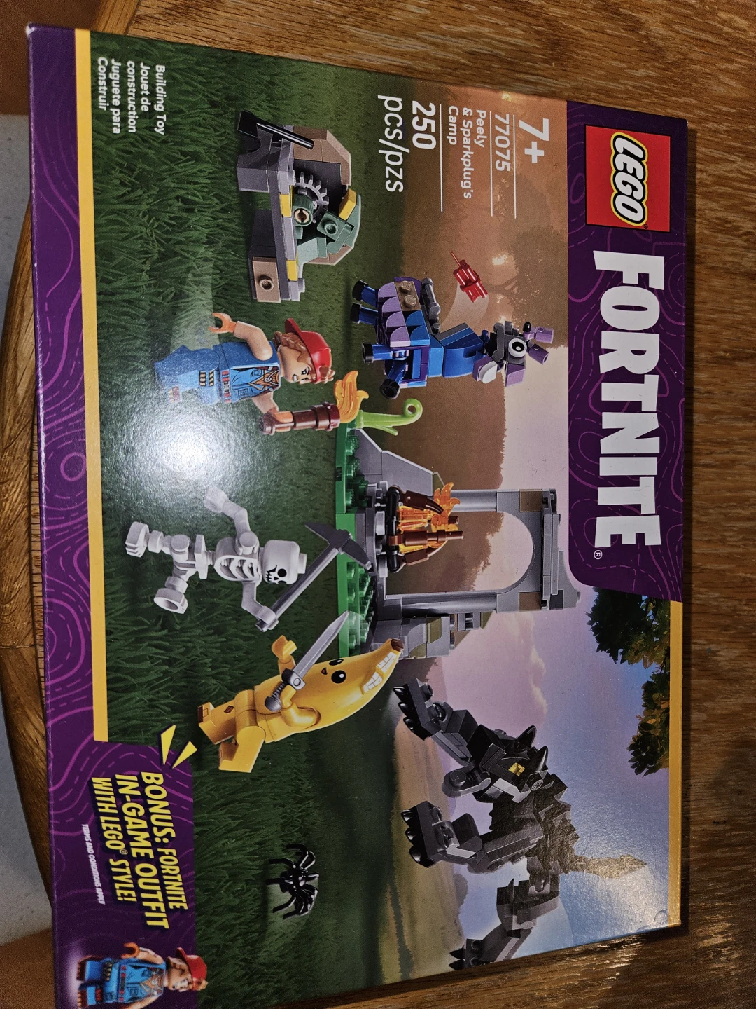 LEGO Fortnite Peely & Sparkplug's Camp 77075 Building Toy