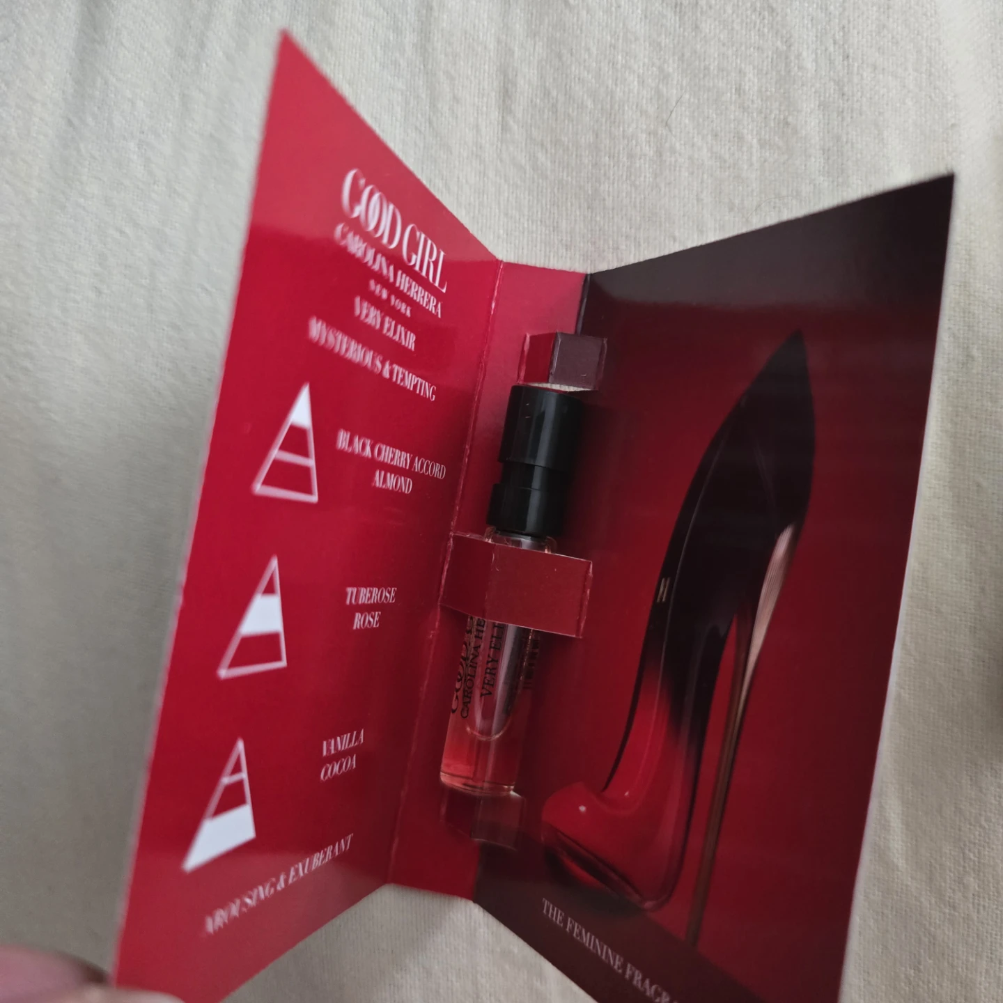 Carolina Herrera Good Girl Very Elixir Perfume Sample - photo 4