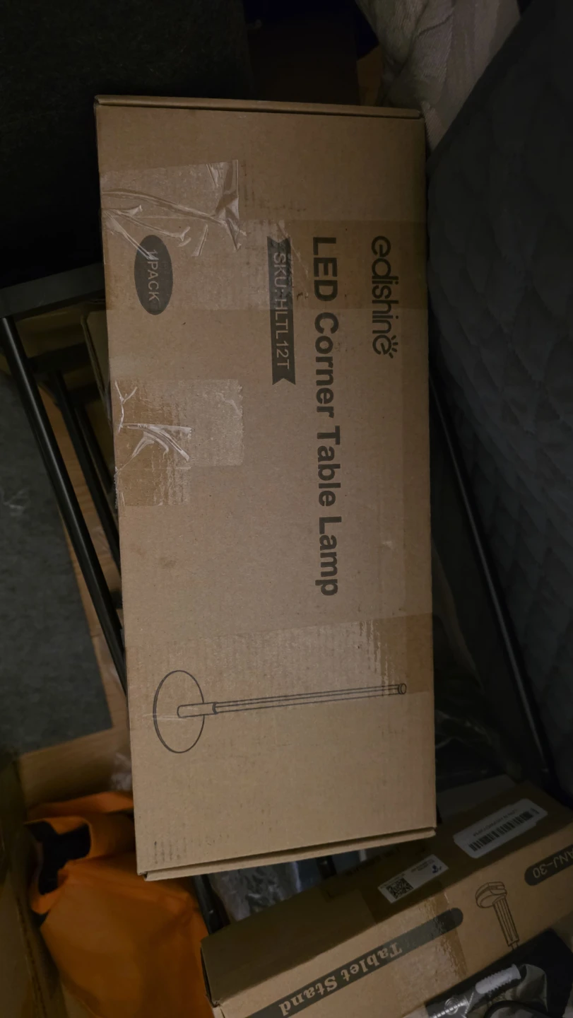 EDISHINE LED Corner Table Lamp - Gold - photo 2