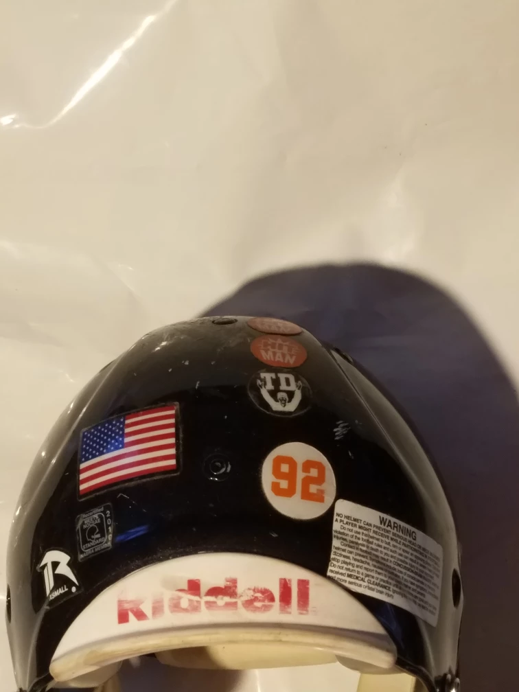Riddell Black Football Helmet - XSmall - photo 5