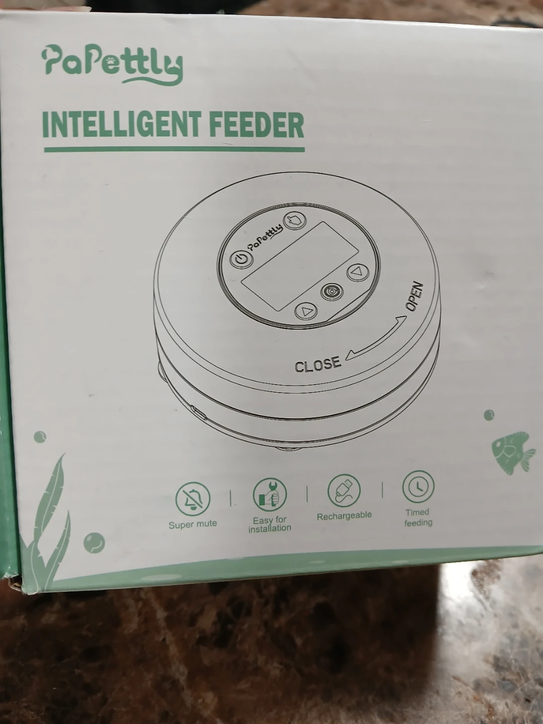 PaPettly Intelligent Feeder fish