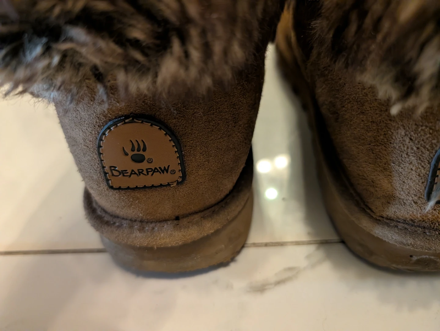 Bearpaw Womens Konnie Suede Winter Ankle Boots Hickory Size 9 - photo 5