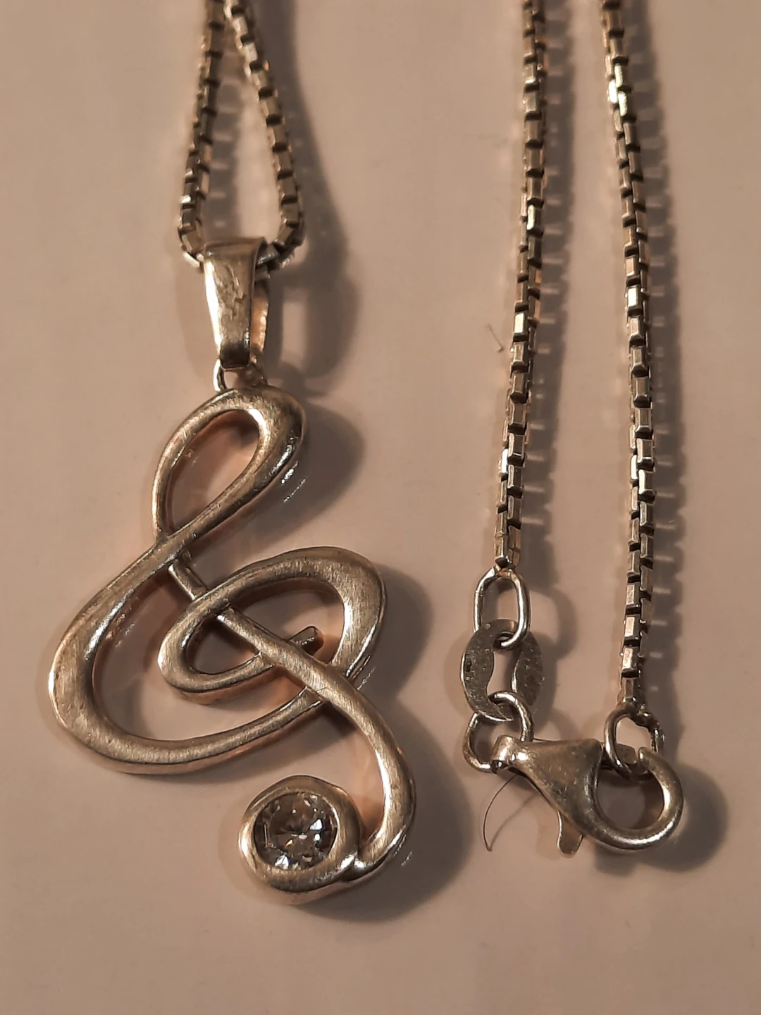 925 Italy  chain and pendant