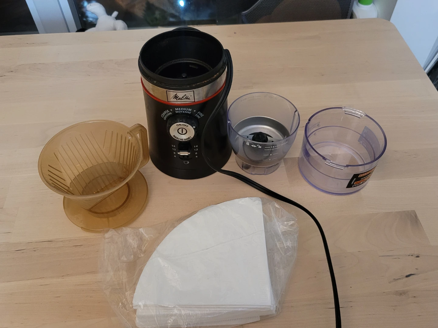 Melitta Coffee Grinder with Filters - photo 3