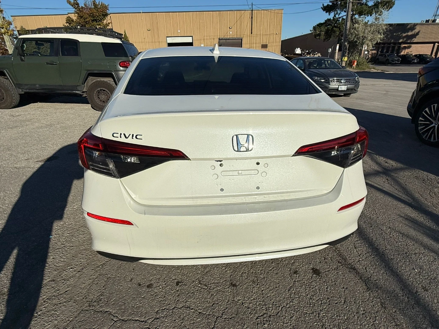 White Honda Civic Sedan - photo 2