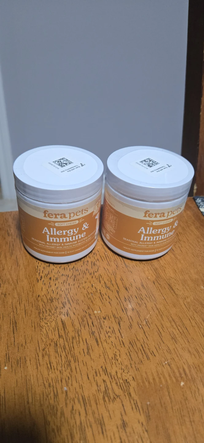Fera Pets Allergy & Immune Soft Chews for Dogs - 30 Chews