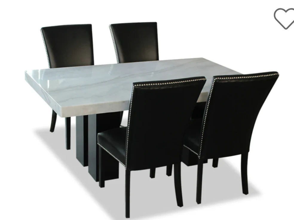 Marble Cami 5pc Dining Set from Briks - photo 2