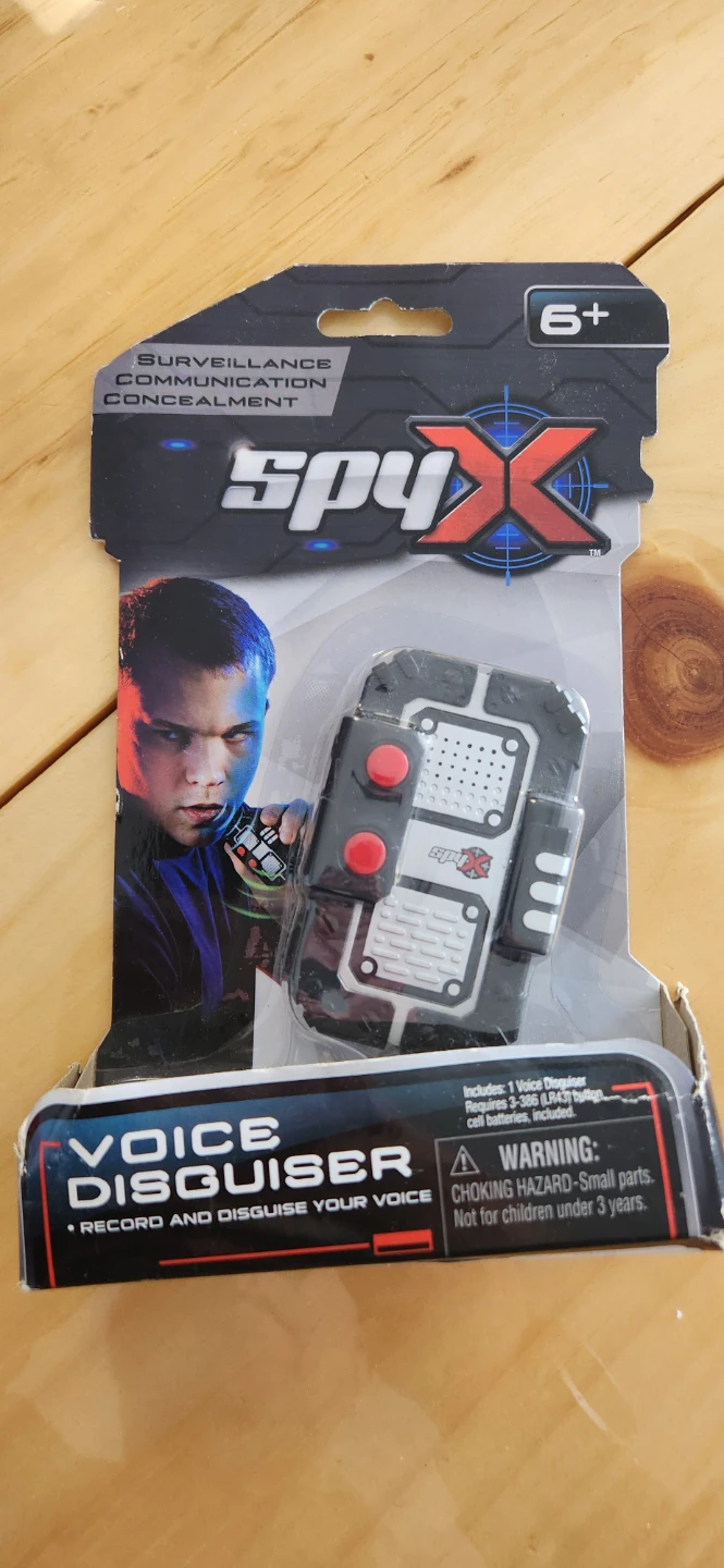 Spy X Voice Disguiser Surveillance Communication Concealment Toy