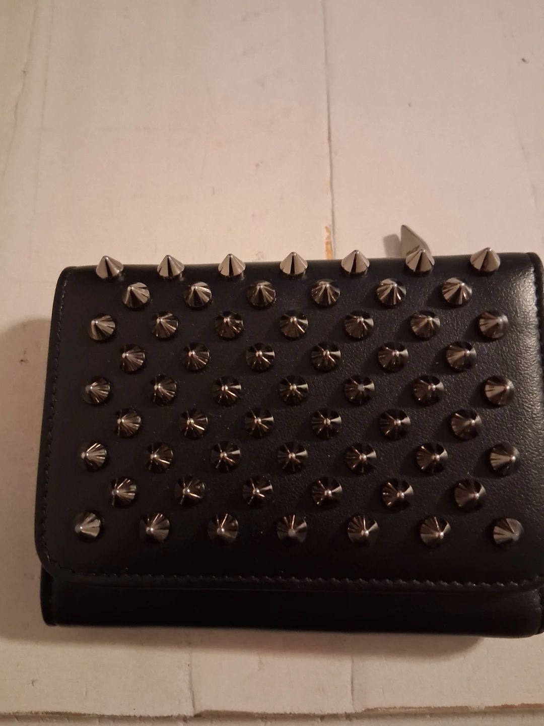 Christian Louboutin Wallet with Spikes