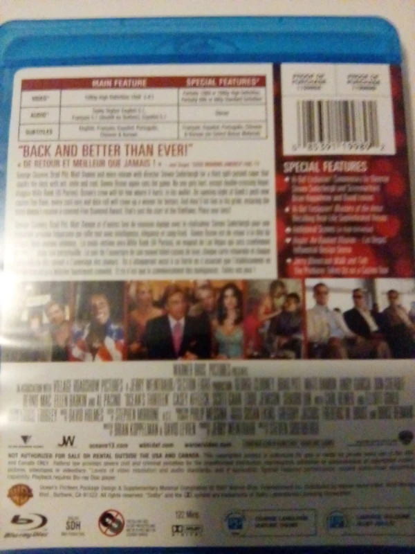 Ocean's Thirteen Blu-ray - photo 2
