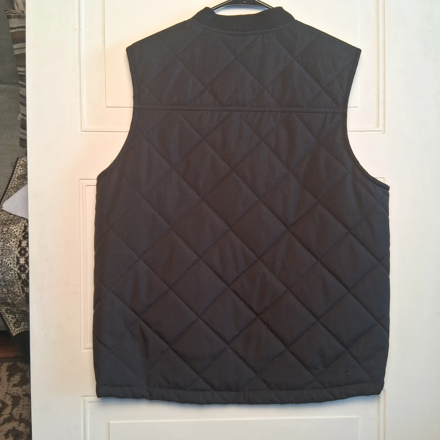Hurley Quilted Vest - Black, Size M - photo 3