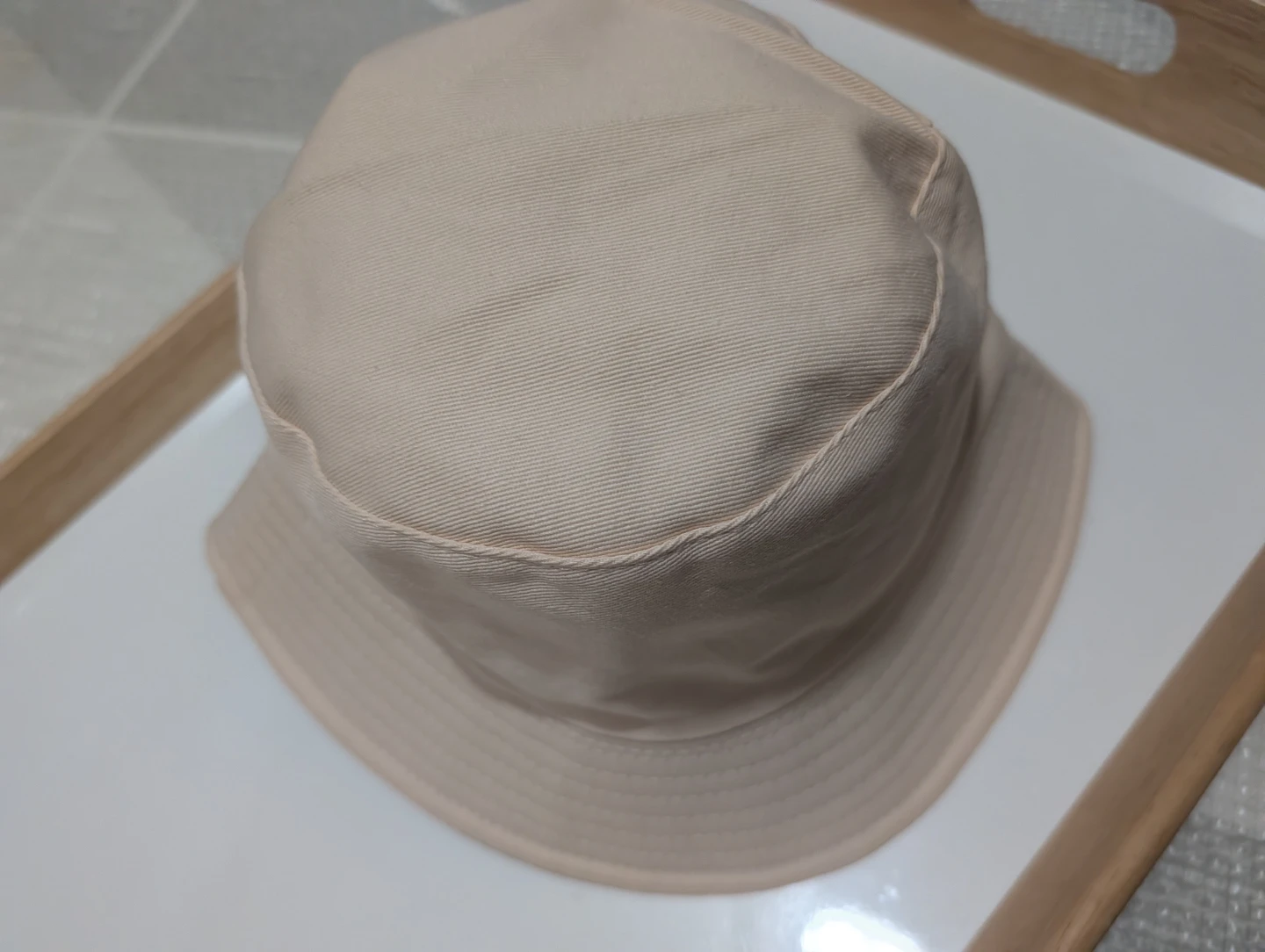 Light Beige Bucket Hat - photo 2
