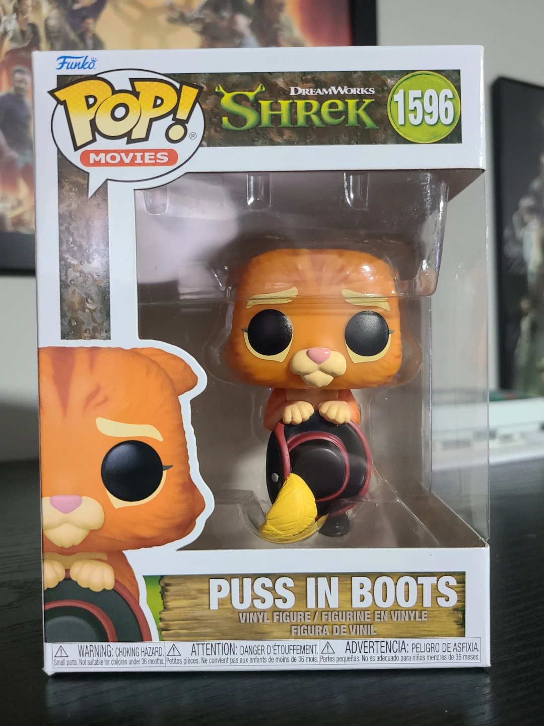 Funko Pop! Movies Puss in Boots #1596 Vinyl Figure